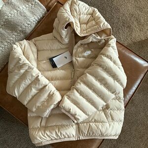 Nike Kids Cream Puffer Jacket